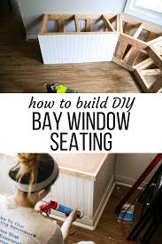 Maybe you would like to learn more about one of these? This Gorgeous Built In Bay Window Seating Is A Project You Can Totally Do Yourself It S Perf Banquette Seating Diy Diy Window Seat Bay Window Seating Kitchen