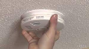 Morning before bedtime, as replace smoke detector batteries. Changing Batteries In Smoke Co Detectors Youtube