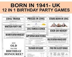 Use it or lose it they say, and that is certainly true when it. 80th Birthday Trivia Etsy