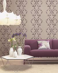 Klicke auf das bild, dann kannst du das wohnzimmer von rasch, selber gestalten. Wohnzimmer Tapeten Mit Eleganten Ornamenten Amira Von Rasch Textil Ewering Blog