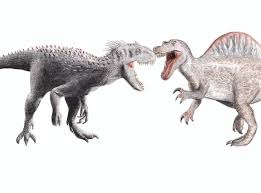 Tyrannosaurus and spinosaurus vs indominus rex is a 9th special match of dinosaurs battle world championship. Indominus Rex Vs Spinosaurus Indominus Rex Spinosaurus Lion Sculpture
