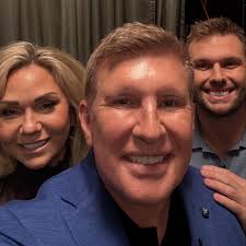 It's a good day in the @tamronhallshow neighborhood..and blessed to be with  @juliechrisley and @chasechrisley by my side