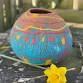 Colourful Felted Vessels