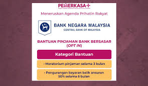 Institusi perbankan akan memberikan fleksibiliti pembayaran balik pinjaman kepada peminjam yang terjejas. Pemerkasa Plus Umum Moratorium Segera Hingga Rm30 Bilion Dagang News