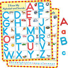 Magnetic Alphabet Charts And Letters Kit