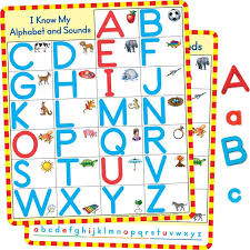 Magnetic Alphabet Charts And Letters Kit