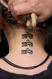 Flickr Sanskrit Tattoo Tattoo Designs Neck Tattoo