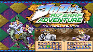 MUGEN GAME] JoJo's Bizarre Adventure EDIT by Ditchu (OBSOLETE VERSION! NEW  VERSION SOON) - YouTube