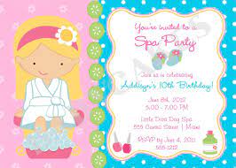 Easy to personalize and send for a party. Spa Birthday Party Spa Party Birthday Invitation Diy Print Your Own Choose Your Spa Birthday Party Invitations Spa Party Invitations Spa Birthday Parties