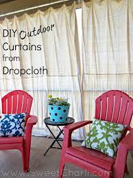 Sweet Charli Diy Outdoor Curtains From Dropcloth Outdoor Curtains For Patio Outdoor Curtains Diy Outdoor