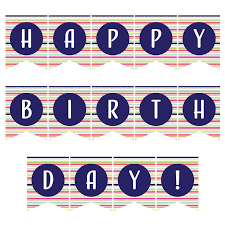 birthday banner printable free download ideas for the home