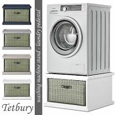 1.7 out of 5 stars. Tetbury Washing Machine Stand With Storage Dryer Pedestal With Drawer Assembled Ebay