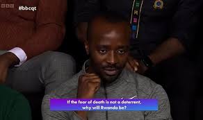 Unbelievable moment policing minister Chris Philp leaves Question Time  audience gasping as he asks if Rwanda and Congo are different countries:  Senior Tory's howler as he's asked about deporting migrants from African
