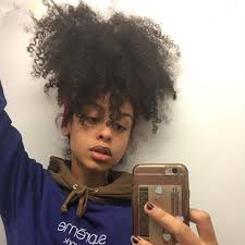 High Short Ponytails Natural Hair Clip In Afro Puff Curly Hair Drawstring Ponytail Brazilian Virgin Hai Natural Hair Styles Really Curly Hair Curly Hair Styles