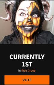 Great News you guys, I'm currently in first place!!! But to keep me there  you'll have to keep voting, apparently you get one free vote DAILY, sooooo  if you haven't had a