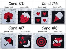 Black White And Red Images For Babies Black White Red Quiet Book For Newborns New Baby Gift High Etsy In 2020 Montessori Baby Toys New Baby Products Newborn Schedule