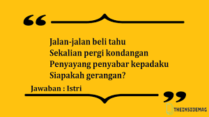 We did not find results for: 35 Pantun Teka Teki Lucu Hewan Cinta Maknanya