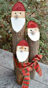 Einfache Idee Zum Basteln Eines Nikolauses Mit Dicken Asten Weihnachtsbasteln Basteln Weihnachten Bastelideen Weihnachten