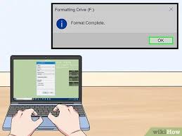 Kemudian pilih opsi format, dan klik tombol erase & format. 4 Cara Untuk Memformat Komputer Personal Wikihow