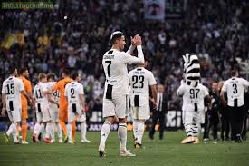 Ronaldo's signature celebration of the modern age; Cristiano Ronaldo Celebration With Juventus On Winning His First Serie A Title Troll Football