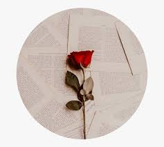 Even though dark academia leans a little to the spooky side, plants are still essential to the aesthetic, as it is for its lighter cousin, cottagecore. Books Tumblr Aesthetic Beige Cream Cute Circle Rose With Book Pages Hd Png Download Transparent Png Image Pngitem