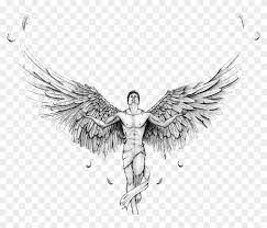 See more ideas about angel outline, angel, tattoos. Angel Tattoos Transparent Png Image Angel Tattoo Png Clipart 231728 Pikpng