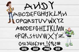 Jan 29, 2019 at 01:01. Andy Font Svg Toy Story Schrift Spielzeug Geschichte Etsy