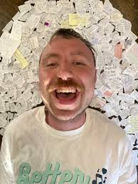 When was the last time someone wrote you a love note? Max writes me notes.  Every time he's away from me — whether it's a trip, a sleepover, or just  time apart —