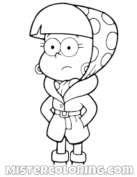 Pacifica Northwest Undercover Gravity Falls Coloring Pages For Kids Fall Coloring Pages Gravity Falls Fall Colors