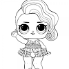 Kolorowanki lol omg dance dance dance. 1