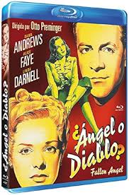 Fallen Angel (Blu-Ray): Amazon.co.uk: Dana Andrews, Alice Faye, Linda  Darnell, Charles Bickford, Anne Revere, Bruce Cabot, John Carradine, Percy  Kilbride, Otto Preminger, Fallen Angel (Blu-Ray), Fallen Angel, Otto  Preminger, Dana Andrews, Alice