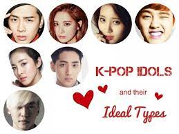 K Pop Stars And Their Ideal Types Omonatheydidnt Livejournal