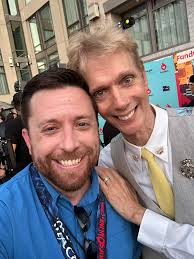 Meeting a wonderful human at star trek event