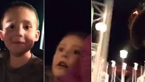 WATCH: Dad saves son, says roller coaster seat belt broke