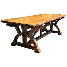 Mix it up with a distressed wood treatment and neat tailored white upholstery. 1910s Dining Room Tables 21 For Sale At 1stdibs