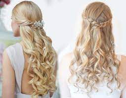 Christmas Half Up Half Down Hairstyle Diy Hairstyles For Christmas Diy Christmas Hair Bows Christmas Hairstyles For S Hair Styles Diy Hairstyles Stylish Hair