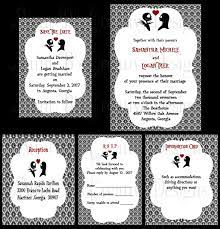 Jack And Sally Wedding Invitation Set Nightmare Before Etsy Christmas Wedding Invitations Nightmare Before Christmas Wedding Themed Wedding Invitations