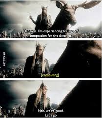 Thranduil Almost Almost The Hobbit Lotr Lotr Funny