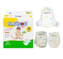 Free Sample Cotton Back Sheet Nappies Elastic Waistband Baby Diapers