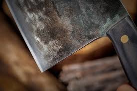 Couteau De Chef Serbe En 2020 Couteau Chef Couteau De Cuisine Couteau