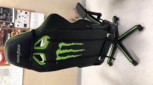 Gaming chairs used by pro athletes. Dx Racer Monster Energy Rolling Racing Chair For Sale In Virginia Beach Va Offerup