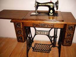 Singer 438 pattern sewing machine you can have it either with the table that is 20 x 19 top which will extend to the same again for extra work space & height is 30 or with the extension sleeve it has been cleaned and is working. Reserved For Leonard Sackett Singer Tiffany Etsy Treadle Sewing Machines Sewing Machine For Sale Sewing Machine Table Diy