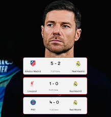 As a player, Xabi Alonso played against Barcelona 30 times with four  different clubs. He recorded 8 wins, 7 draws and 15 losses and was also  booked 16 times in those games.