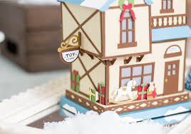 Download Christmas Village Toy Store 3d Cut File Designs By Miss Mandee