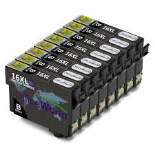 Ces encres epson de la série «stylo à plume» sèchent rapidement et résistent aux taches. 8 Cartouches D Encre Compatible Epson 16 Xl Noir Pour Epson Workforce Wf 2510 Wf 2760 Wf 2630 Wf 2650 Wf 2750 Prix Pas Cher Cdiscount