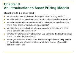 Here is one of the best student portfolio examples showcasing the power of simplicity. Chapter 8 An Introduction To Asset Pricing Models