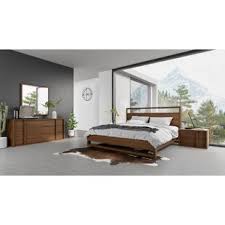 With its gorgeous upholstered design and rich charcoal color modern upholstered navy blue platform bed: Modern King Bedroom Sets Allmodern