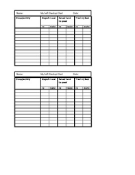 adhd beginner self monitoring chart teacher and student complete