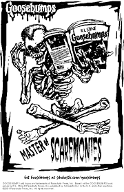Black And White Goosebumps Pin By Illustrator On Goosebumps Goosebumps Super Coloring Pages Goosebumps Books