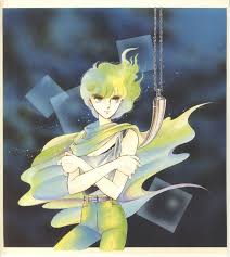 まんだらけオークション 篠原千絵 カラー複製イラスト 美的アニメ イラスト マンガアニメ